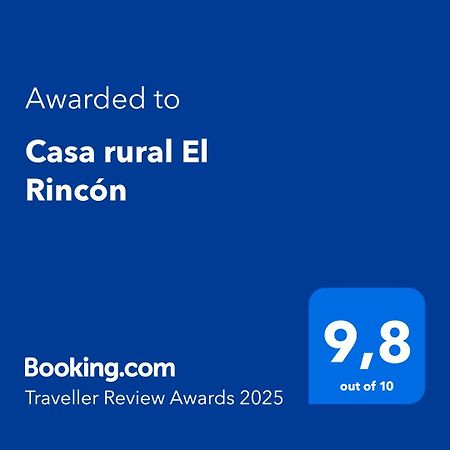 Casa Rural El Rincon Padiernos Esterno foto